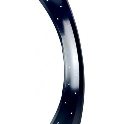 Jante Alu Noir Satiné 20" 36 Rayons 85mm