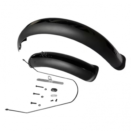 Garde-Boue Fat Bike 20" Noir 110mm Avant Court