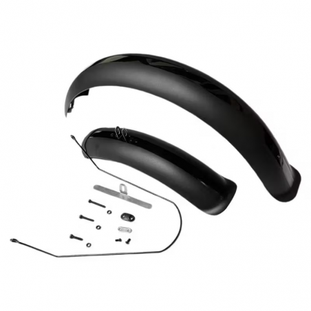 Garde-Boue Fat Bike 20" Noir 110mm Court