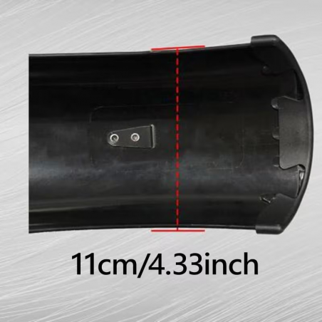 Garde-Boue Fat Bike 20" Noir 110mm