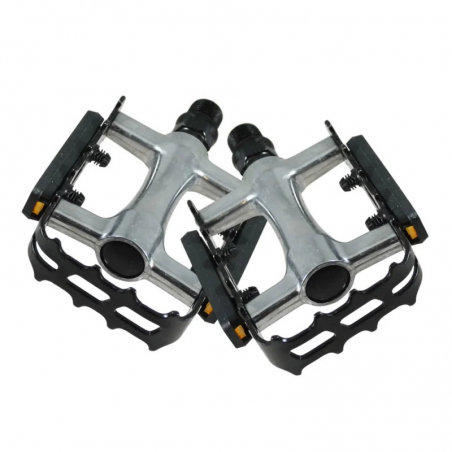 Pédales Vélo Aluminium MIRAGE 9/16 Avec Réflecteurs