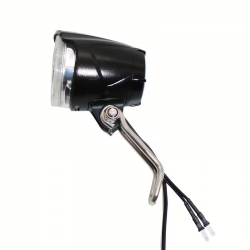 Phare Avant LED 40 Lux Vélo Electrique avec fixation