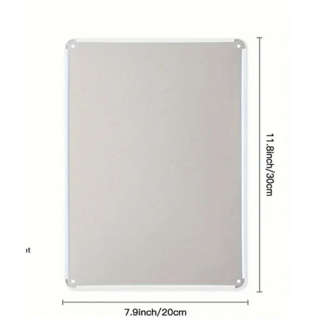 Plaque Murale Métal "PARIS - ROUBAIX" Modèle 4  Art Déco Vintage