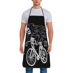 Tablier De Garage / Cuisine Vélo SKULL