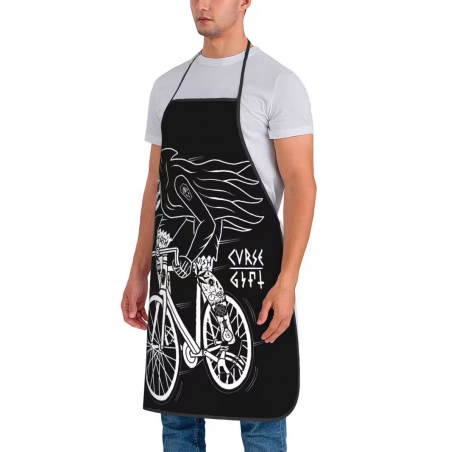 Tablier De Garage / Cuisine Vélo SKULL