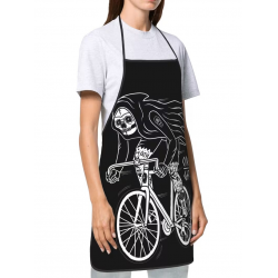 Tablier De Garage / Cuisine Vélo SKULL