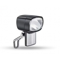 Phare Avant LED 30 Lux Vélo Electrique avec fixation + réflecteur