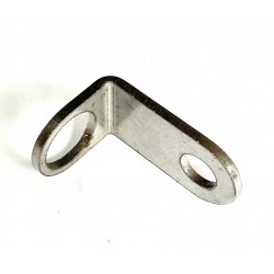 Support universel coudé pour lampe ou garde-boue, acier inoxydable