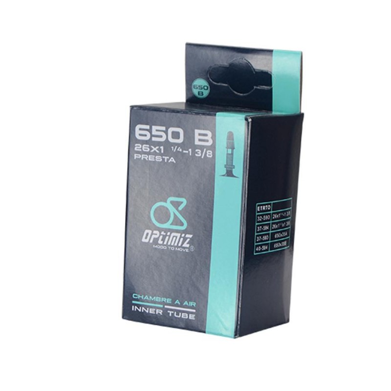 Chambre à air 650A et 650B OPTIMIZ Valve Presta