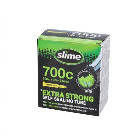 Chambre à air SLIME ANTI-CREVAISON 25/34 - 622 (700c) Valve Presta