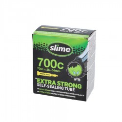 Chambre à air SLIME ANTI-CREVAISON 25/34 - 622 (700c) Valve Presta