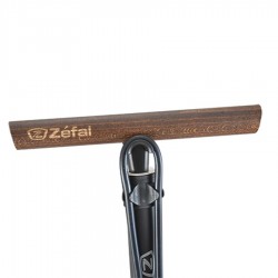 Original Pompe à Vélo Corps Alu Noir ZEFAL 14 bar Manche En Bois