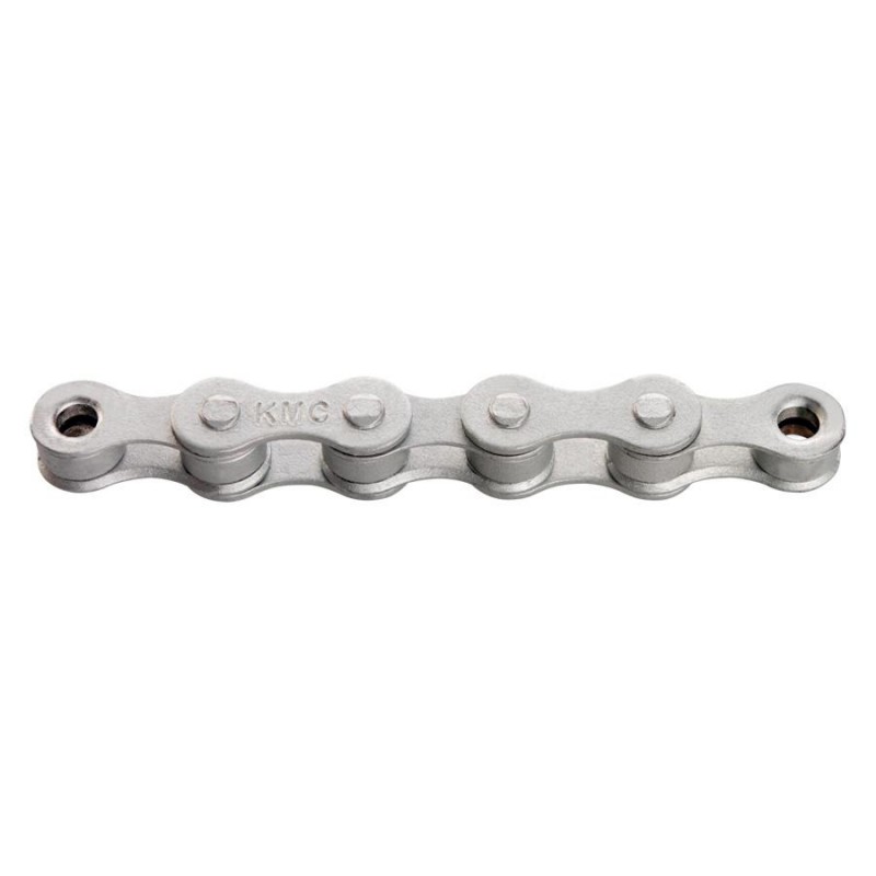 Chaîne De Vélo M-Wave 1/2x1/8 Argent - 112 Maillons - 365g + Antirouille - NEUVE