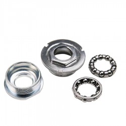 Cuvette / Boitier Pédalier à Visser + Contre Ecrous + Roulements F.BSC