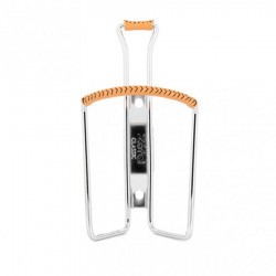 Porte Bidon ZEFAL Vintage Acier Chrome Gainage Cuir