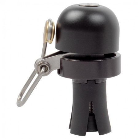 Sonnette Embout De Cintre Vélo Vintage Bella Laiton Noir