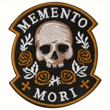 Patch Brodé MEMENTO MORI