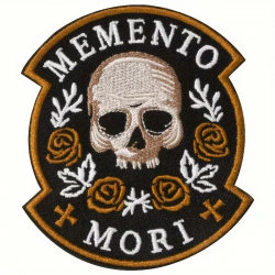 Patch Brodé MEMENTO MORI