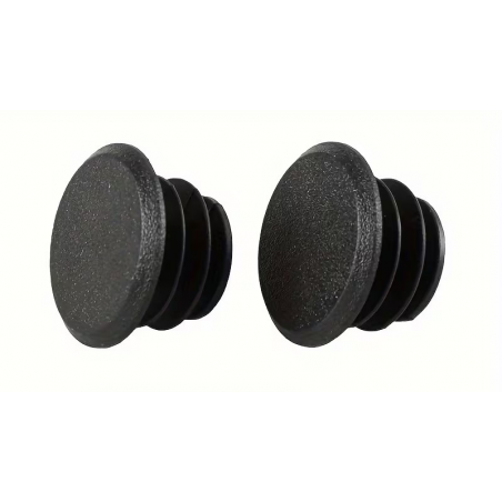 Embout de guidon Vélo Plastique Noir