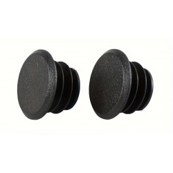 Embout de guidon Vélo Plastique Noir