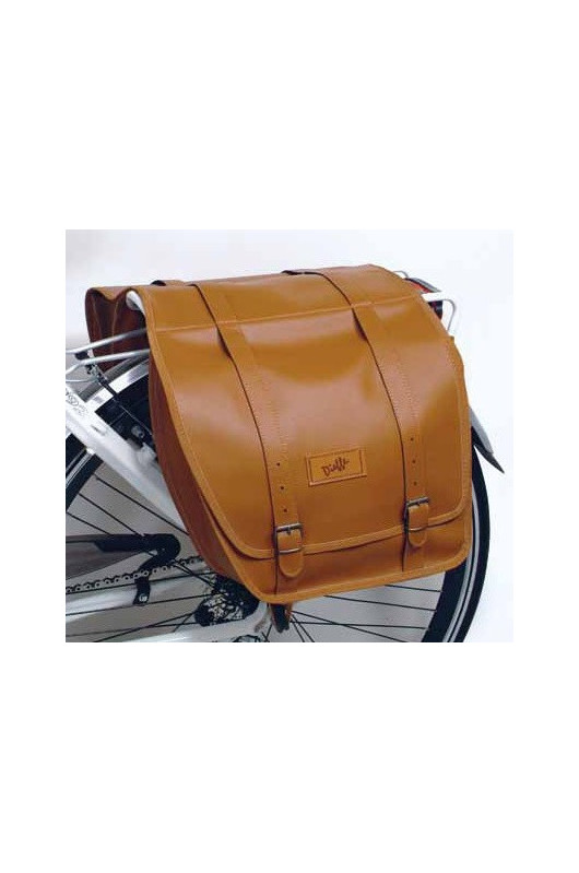 Sacoche Laterale Type Vintage Marron