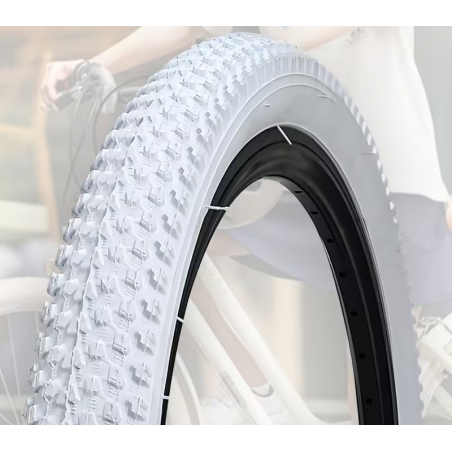Pneu Blanc 20 x 2.125 STREET BMX VTT 57-406 Vélo