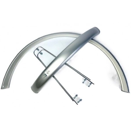 Garde-Boue 26" Argent 50mm