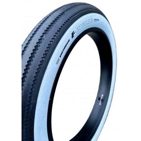 Pneu Fatbike E-Zig Zag 26 x 4.0 Flanc Blanc 102-559