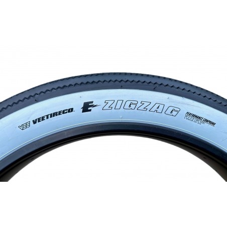 Pneu Fatbike E-Zig Zag 26 x 4.0 Flanc Blanc 102-559