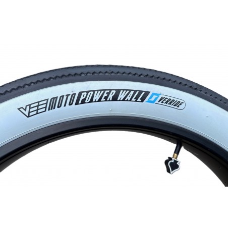 Pneu Fatbike E-Zig Zag 26 x 4.0 Flanc Blanc 102-559
