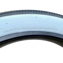 Pneu Fatbike E-Zig Zag 26 x 4.0 Flanc Blanc 102-559