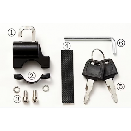 Verrou Antivol De Casque Ou Affaires