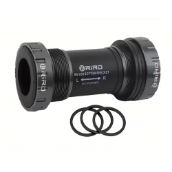 Boitier de pédalier Cuvettes Externes RIRO 68/73 mm - BSA 24mm Noir