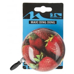 Sonnette Ding Dong Fraise 80mm