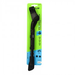 Béquille latérale réglable vélo 24-28 pouces URSUS alu noir renforcée E Bike / VAE ( Fix 2 Vis 18mm )