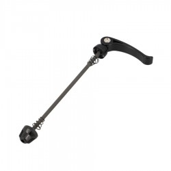 Axe Roue Arrière Blocage Rapide Acier / Alu Noir