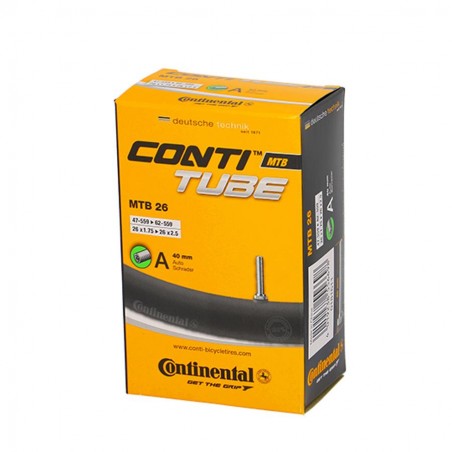 Chambre à air CONTINENTAL Taille 26 x 1.75-2.50 Valve Auto