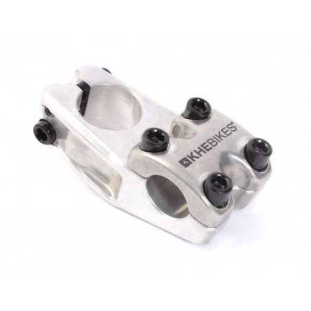 Potence 1" 1/8 BMX KHE Freestyle alu 50mm Cintre 22.2mm