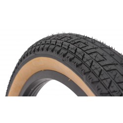 Pneu BMX UNITED 20 x 2.25 Noir Flanc Marron
