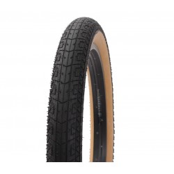 Pneu BMX UNITED 20 x 2.25 Noir Flanc Marron
