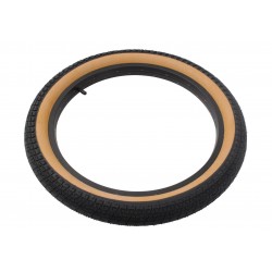 Pneu BMX UNITED 20 x 2.25 Noir Flanc Marron