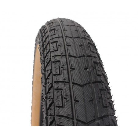Pneu BMX UNITED 20 x 2.25 Noir Flanc Marron