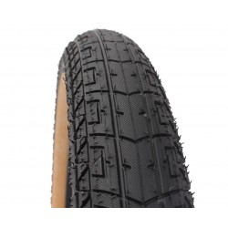 Pneu BMX UNITED 20 x 2.25 Noir Flanc Marron