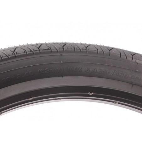 Pneu BMX KHE MAC3 20 x 2.40 Noir