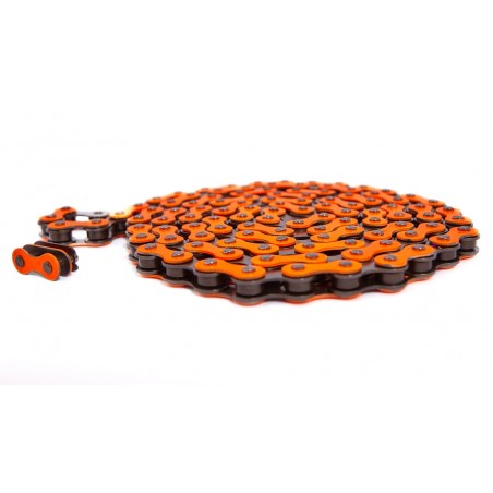 Chaine 1/2 x 1/8 Orange / Noir