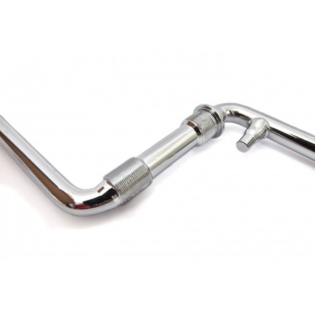 Pédalier 1 pièce Chrome 152mm KHE PRISM