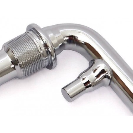 Pédalier 1 pièce Chrome 152mm KHE PRISM