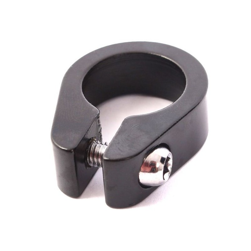 Collier de selle 25.4mm Alu Noir