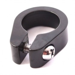 Collier de selle 25.4mm Alu Noir