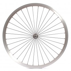 Paire de roue Chrome Vélo Fixie Pignon Fixe Singlespeed KHE Double Parois 28" 700c